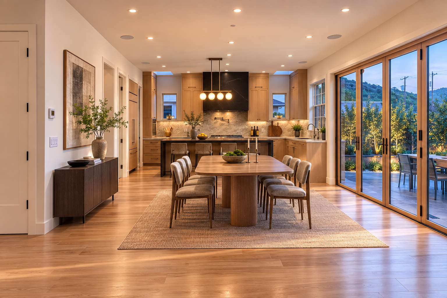 Kitchen at Belmont 2nd Story Addition, Belmont, California