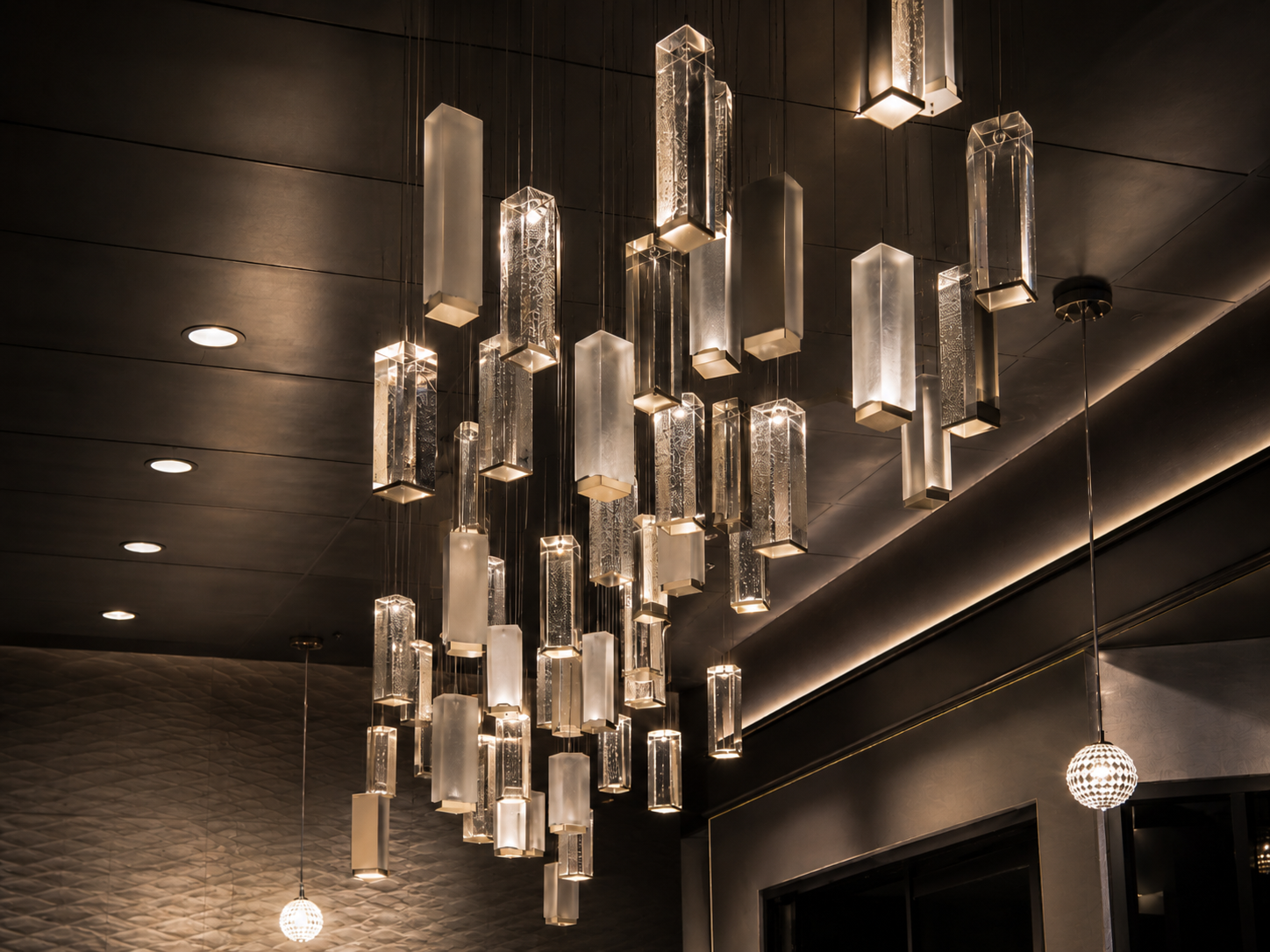 Interior details at Chatime Tea Shop, Foster City, California