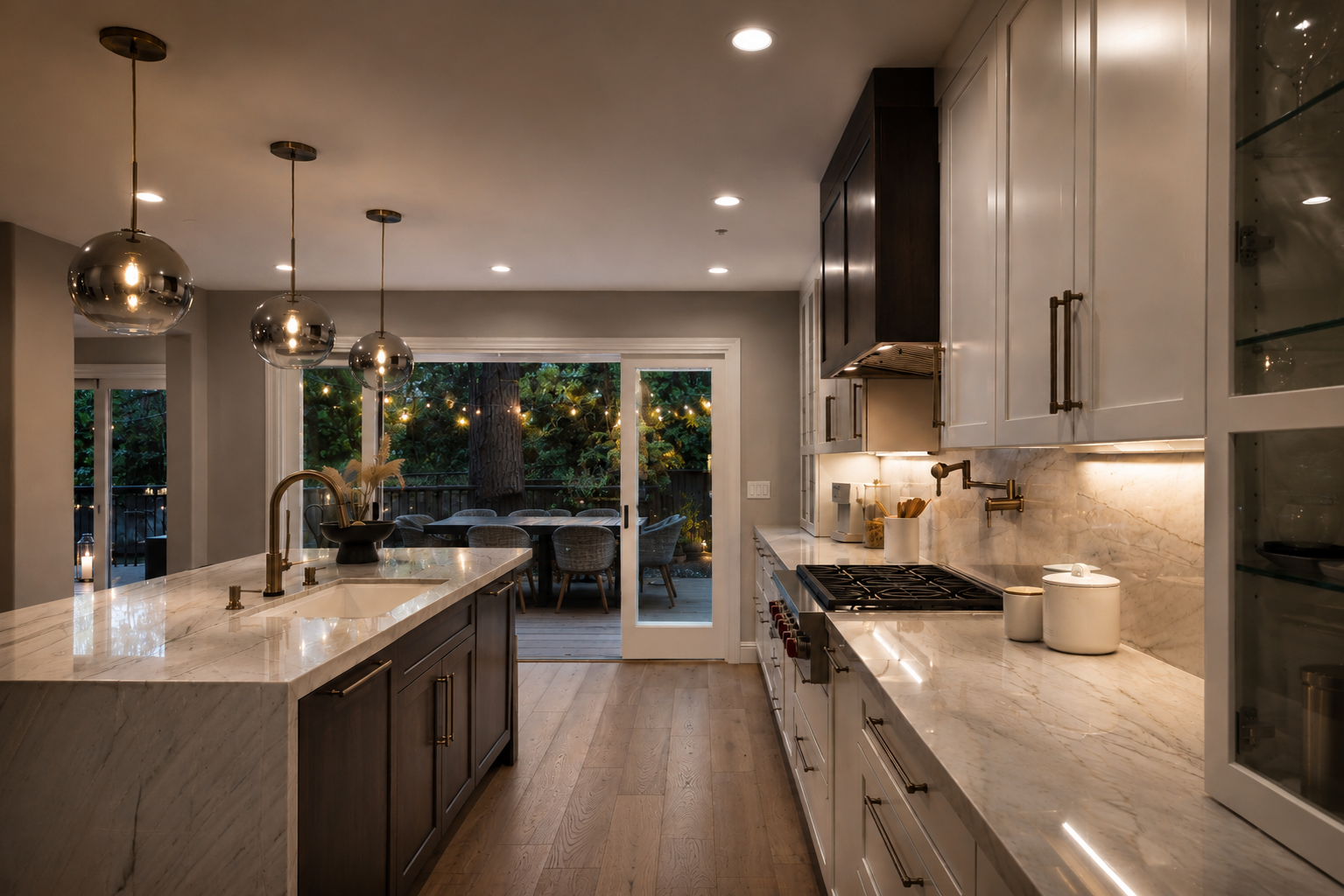 Kitchen at San Mateo Addition + Remodel, Baywood, San Mateo, California