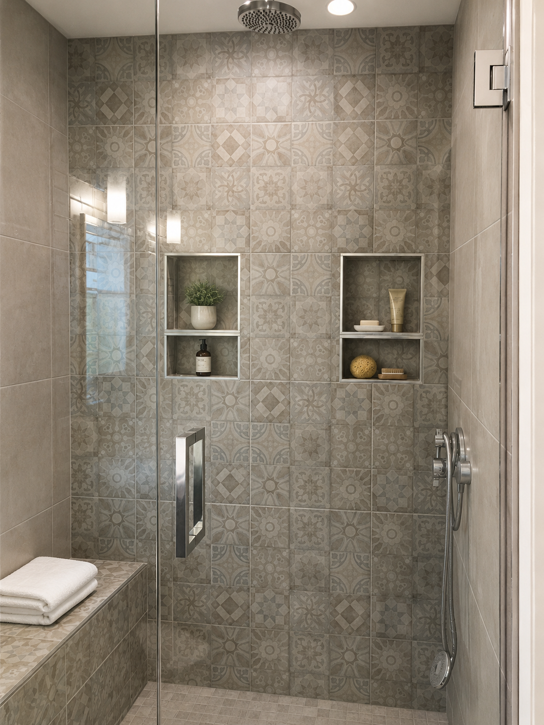 Bathroom at Cupertino Remodel, Cupertino, California