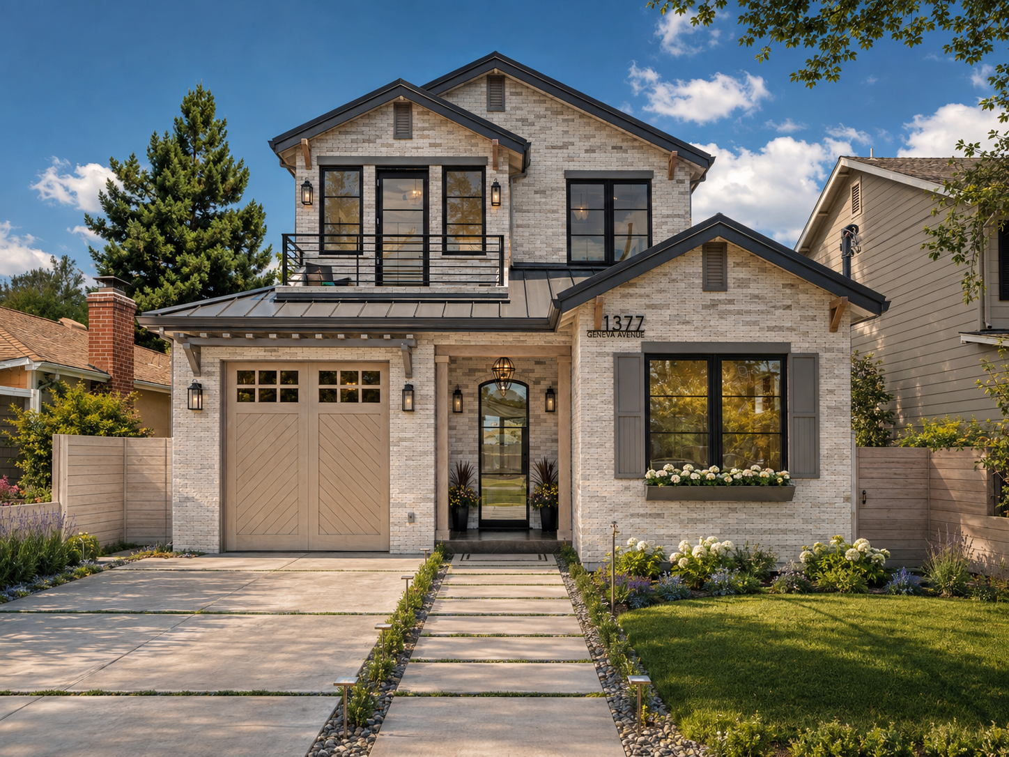Modern French Country, San Carlos, California