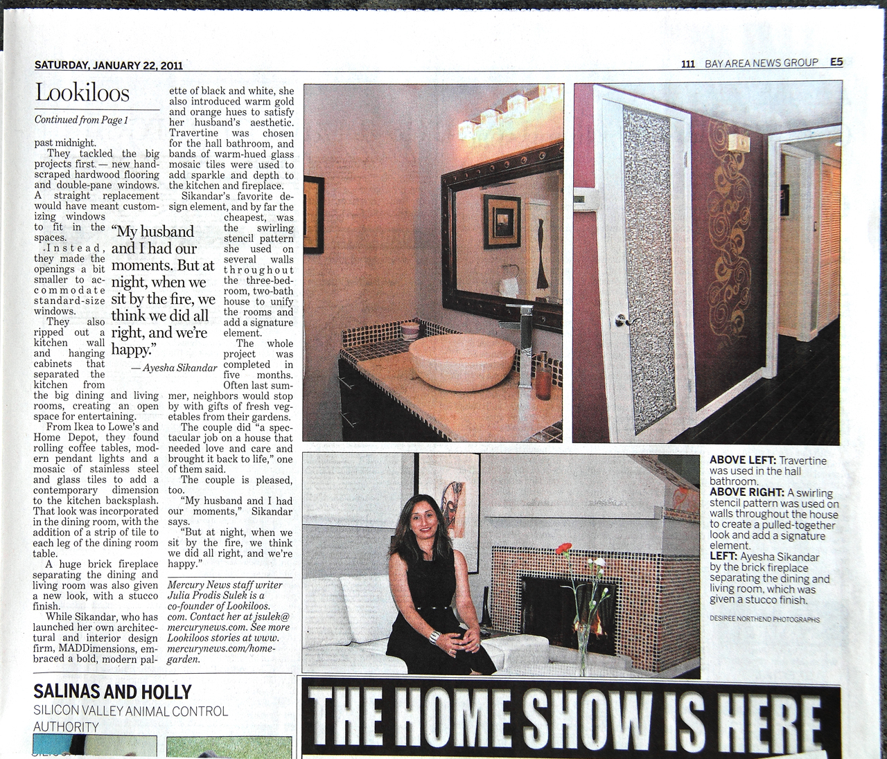 San Jose Mercury News: Making a Happy Home, page 2