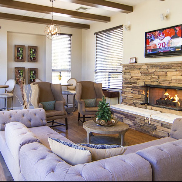 Boulders Clubhouse Fireplace
