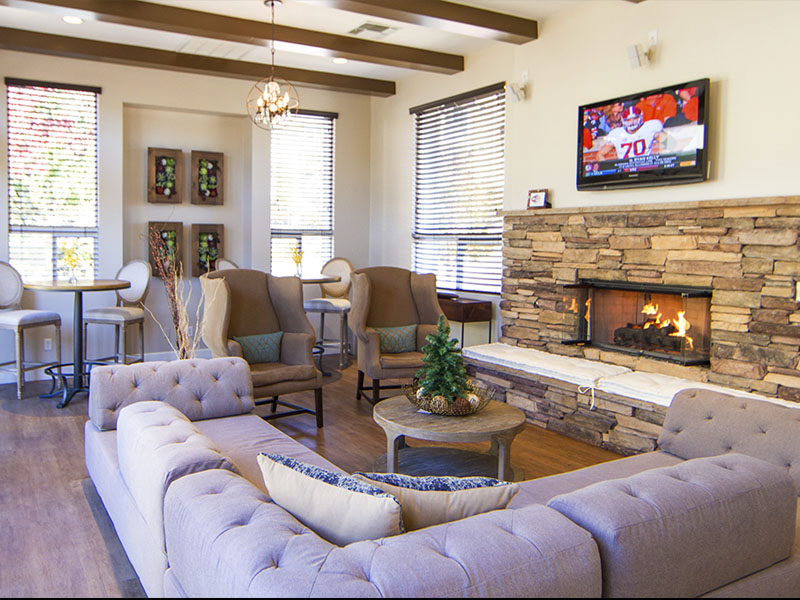 Boulders Clubhouse Fireplace