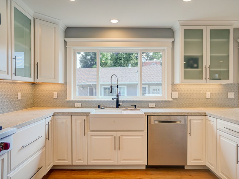 Menlo Park Kitchen Remodel FarmSink