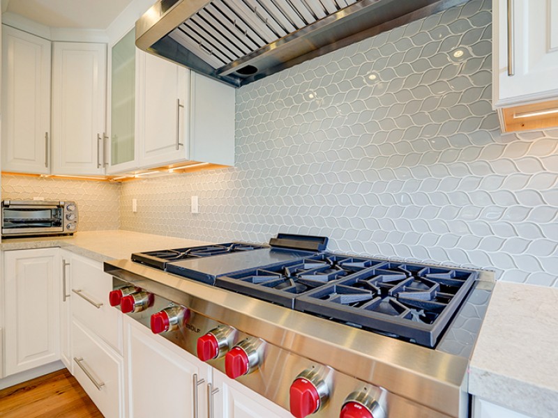 Menlo Park Kitchen Remodel Wolf Range